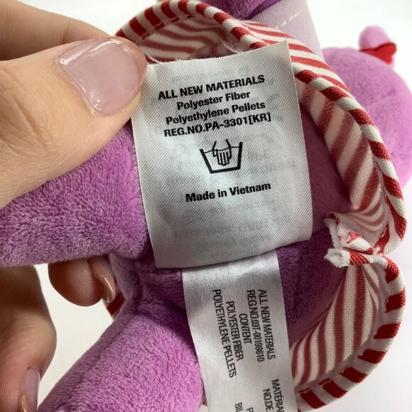 The Disney Store Doc McStuffins Hallie Hippo Plush Stuffed Animal Toy 8" - Picture 5 of 7